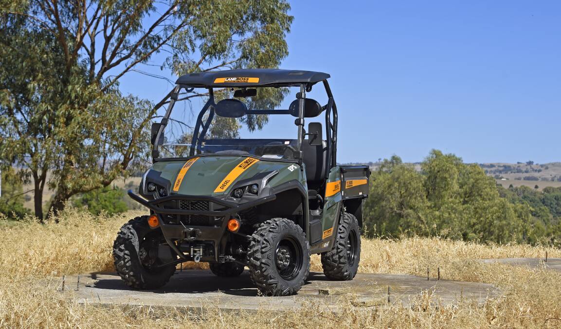 PRIZE POSSESSION: Put a Landboss 800D UTV in the hands of your Dad by entering our Father's Day competition. The LE model is shown; the prize is the standard model.
