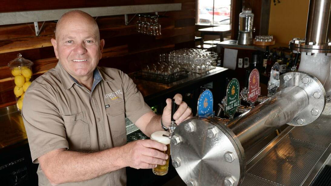 Peter Parry from the Athletic Club Brewery will show off his brews at the 2017 event. Picture: Kate Healy.

