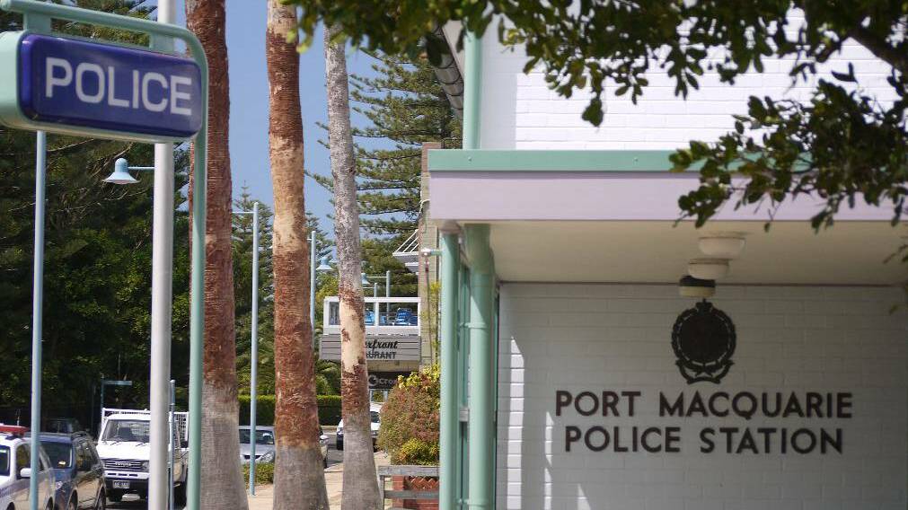 A man handed himself into Port Macquarie Police Station after the incident on Tuesday night.