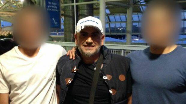 Khaled Khayat, pictured at Sydney Airport in 2014, is one of four men arrested. Photo: Supplied
