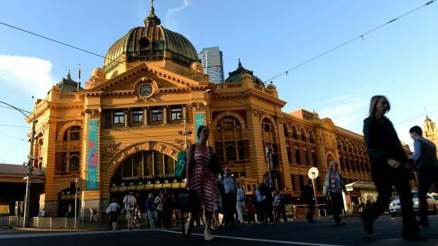 Police said Flinders St Station was a target of the planned attack. Photo: Pat Scala

