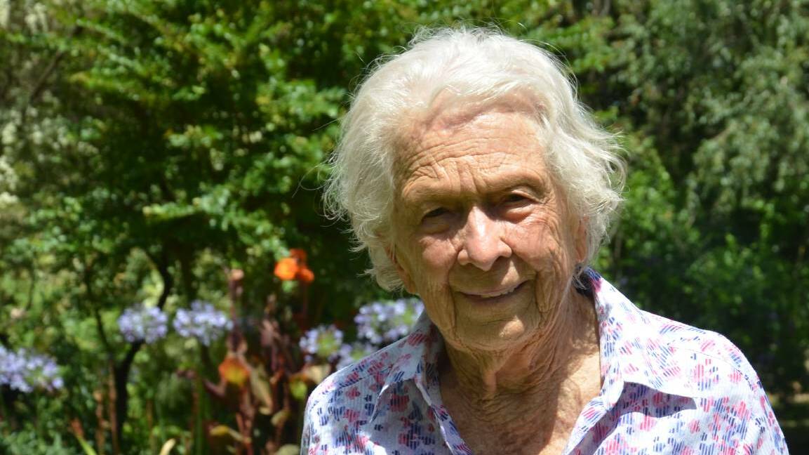 At the age of 95, Pat Jones said she has no intentions of leaving her farm, which is full of memories and keeps her busy.