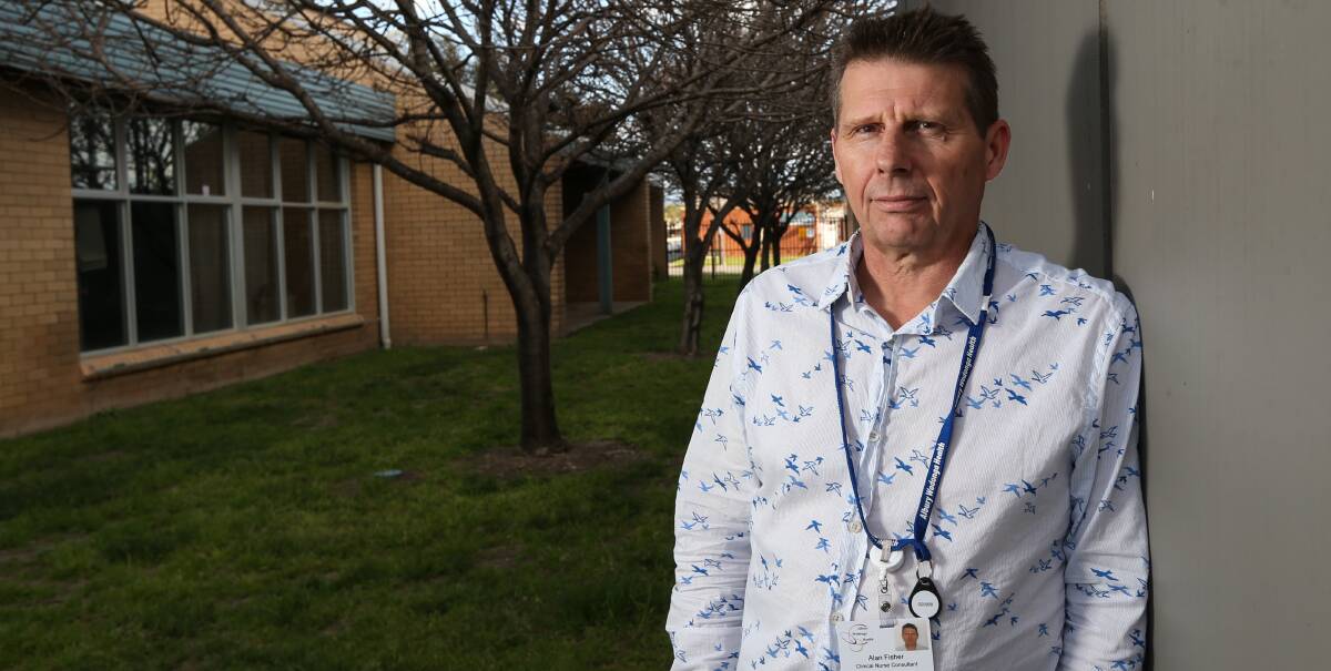 A SILENT KILLER: Albury Wodonga Health clinical nurse consultant Alan Fisher says International Overdose Awareness Day is a chance to remind GPs about the dangers of prescription medication.