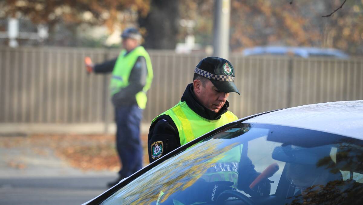 NABBED: Police pulled over a 66-year-old man who blew 0.153 on Saturday.