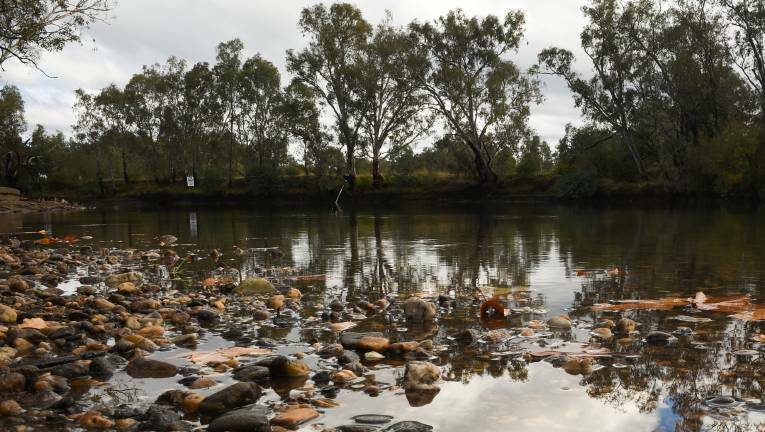 THE SHAPE OF THINGS TO COME: CSIRO scientist Darren Baldwin has not ruled out the possibility this year's blue-green algae bloom was linked to climate change. Picture: MARK JESSER