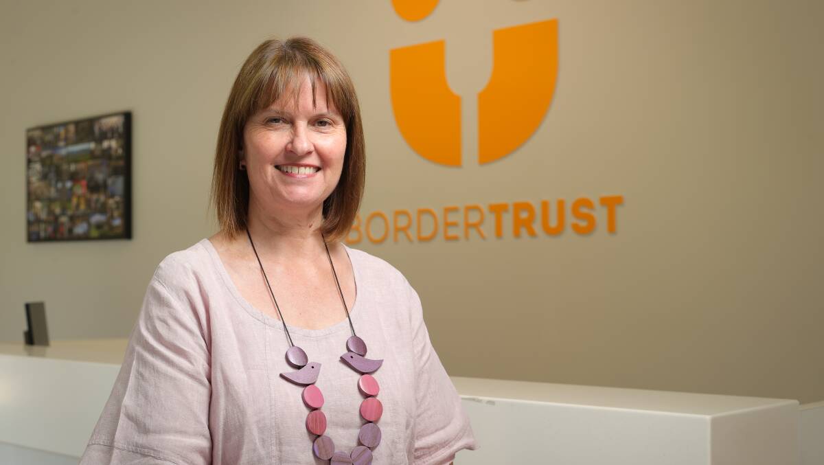 Sue Gold, Border Trust executive officer, says 'We connect the generosity of donors with local charities and not-for-profits'.