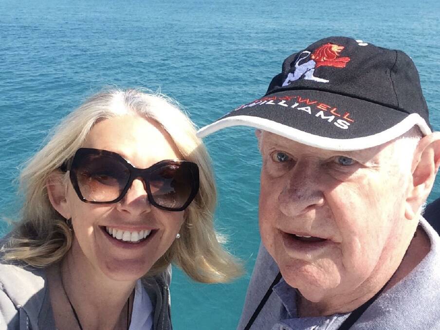 SILENT BATTLE: For a long time, Tracey Spicer's father quietly and desperately battled depression - and the drink - before bravely seeking help. Pictures: SUPPLIED