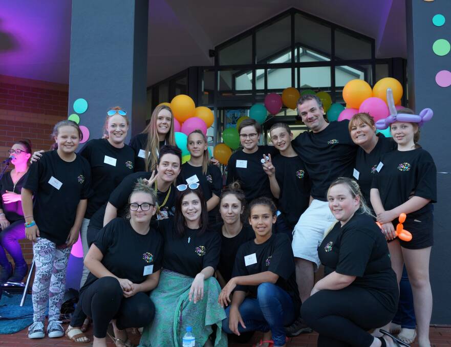 TEAM EFFORT: The Hive staff and Changemakers team at the official opening of the new-look Albury youth centre on Friday, which was well supported by the community.