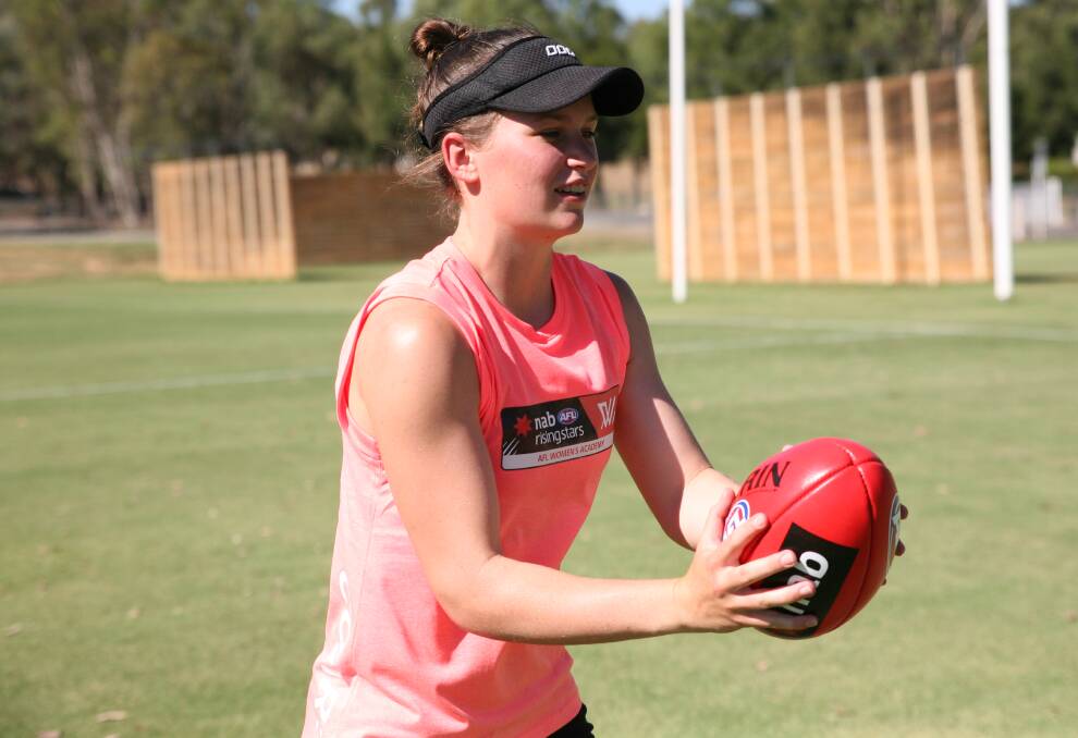 Alyce Parker, who plays for Thurgoona, has been on fire during the national under-18 women's championships.