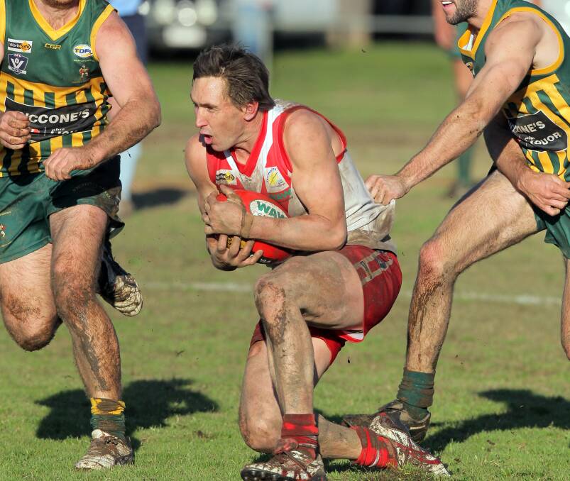 Chiltern coach Mark Doolan led from the front in his first season at the helm in the Tallangatta and District league.