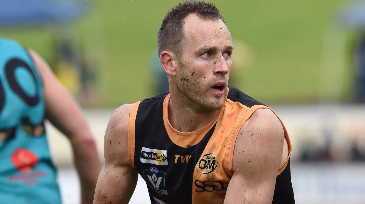 Daniel Cross was sensational for Albury. He starred for the Tigers in 10 matches including a best afield performance in the grand final win over Lavington.