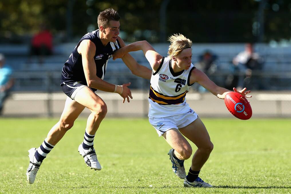 Charlie Spargo's nous at ground level hasn't gone unnoticed by AFL talent scouts.