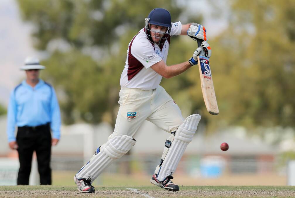 Wodonga batsman Dan Dixon received a suspended sentence for swearing at an opponent in the semi-finals.