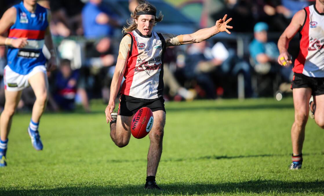 Nico Sedgwick holds an eight-vote buffer in the Hume league's footballer of the year award after four rounds.