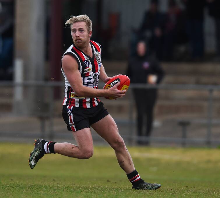 Saint Simon McLeish was among his team's best players on Saturday.