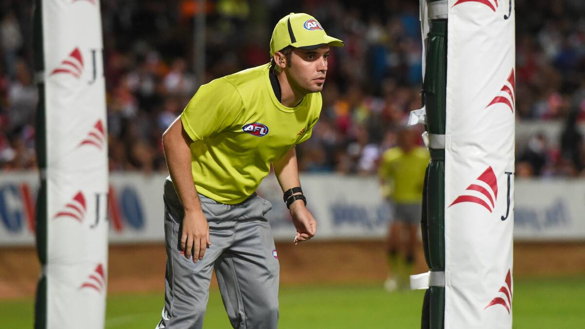 Albury goal umpire Matt Maclure says he couldn't have asked for a better venue to make his AFL debut than the MCG on Sunday.