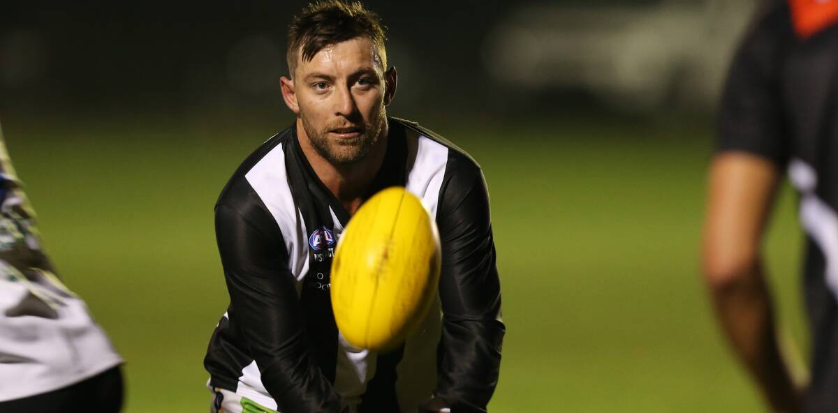 Murray Magpies coach Josh Maher has been locked in for another 12 months at Urana Road Oval. He took the club to the preliminary final this year.