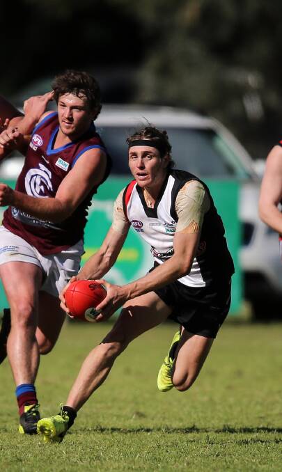 Midfielder Nico Sedgwick will stay at Brock-Burrum for another season despite being targeted by several district clubs.