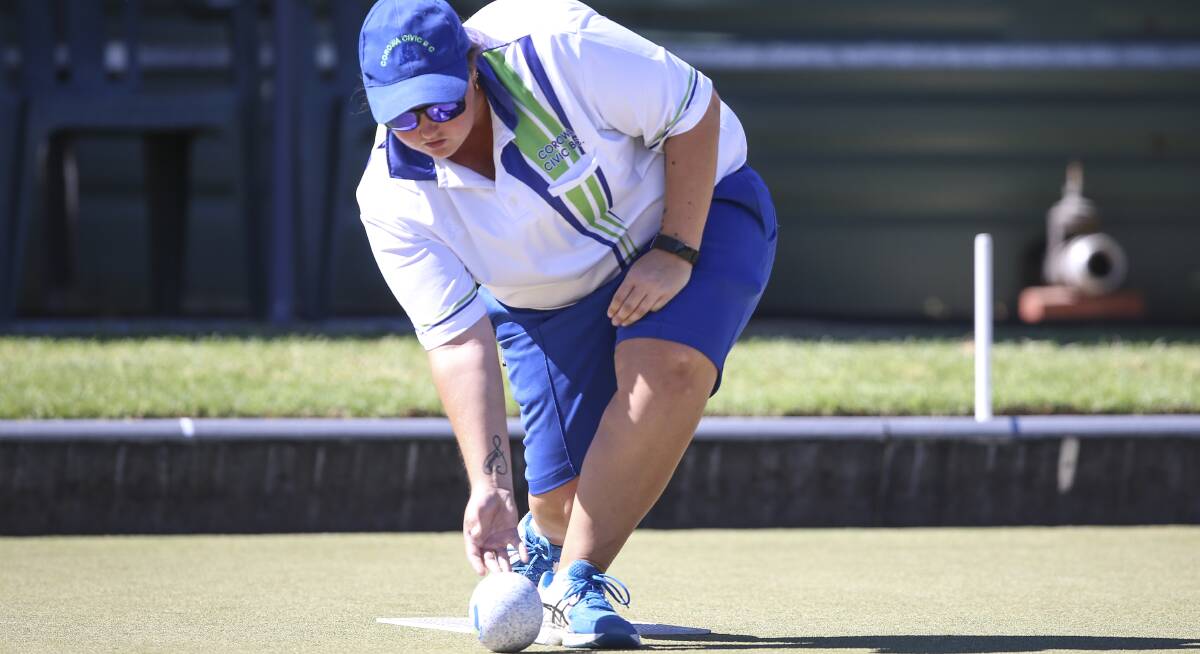 Corowa Civic's Dawn Hayman in action against YMGCR on Saturday. The teams look set for a thrilling final this weekend.