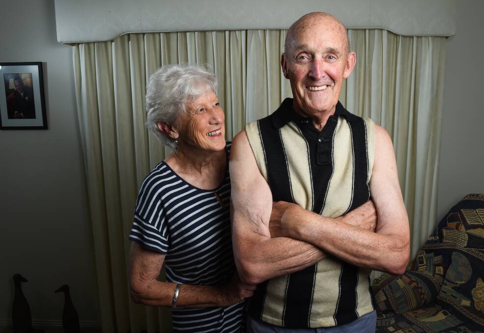 SIDE BY SIDE: John and Judy Henderson enjoy the country lifestyle on the Border. Picture: MARK JESSER