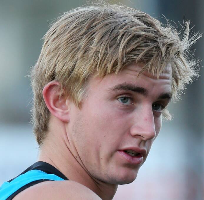 Dougal Howard played his best match for Port Adelaide.