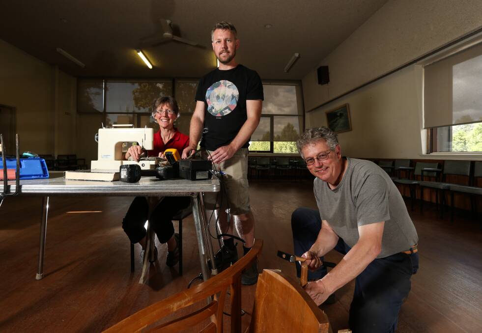 Repair Cafe, Friday, November 13, 1-4pm, Wodonga Senior Citizens Centre, Havelock st. Toss it away? No way! You can repair it at the Repair Cafe. Picture: JAMES WILTSHIRE