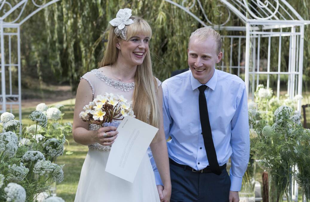 Nicole Jasinowicz married Jeremy Norton on April 2  on their property followed by a reception at La Maison, Wodonga. 