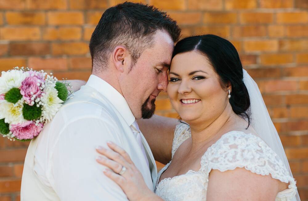 Amy McMaster married Dallan McMaster on March 4 at Orange Grove, Culcairn. Picture: HELLO DARLING PHOTOGRAPHY