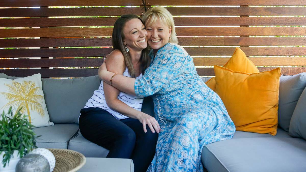 Tisha Greaves and Mia Wingrove have always shared a close bond, and are now starting their surrogacy journey. Picture: Adam McLean