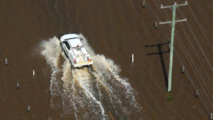 The NRMA warns modern cars can float in even low water levels. Photo: Marina Neil