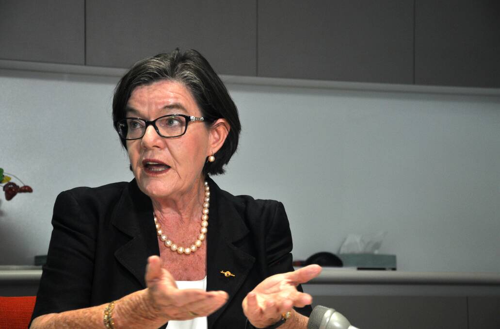 Stay the same: Cathy McGowan wants the Australian Electoral Commission to keep her electorate intact when it redistributes seats.