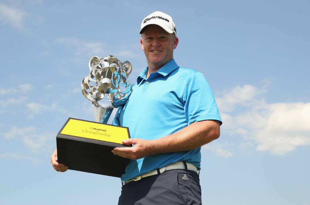 Needing a repeat: Marcus Fraser will be looking to replicate the success he had in the Maybank Championship in Malaysia when he competes in Germany this week.