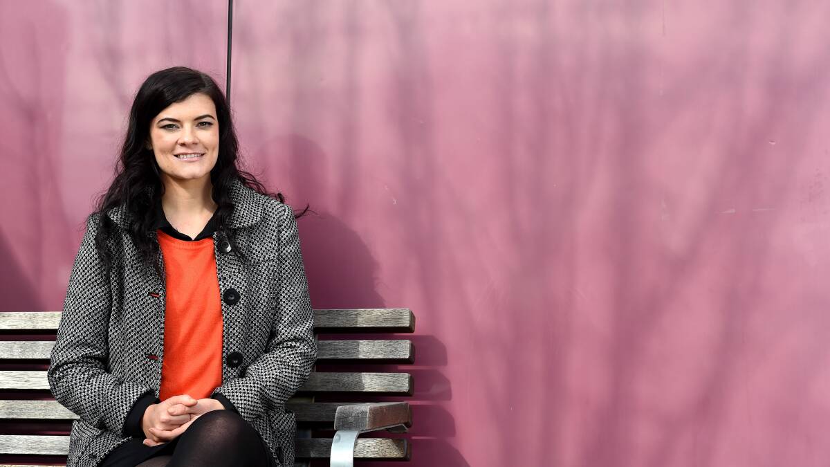 Advantage to online coverage: Wodonga council election candidate Kat Bennett believes more people would be engaged with the city if meetings were live streamed.