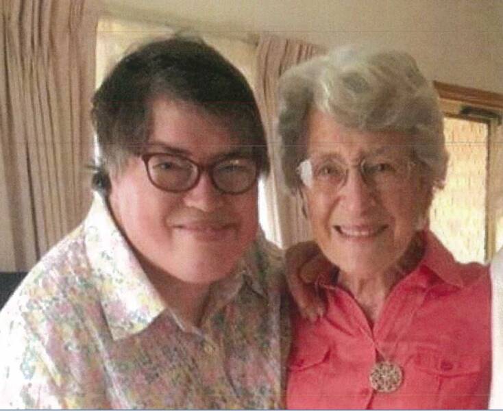 Daughter and mother: Judy and Isabel, who are missing after last being seen at the Tatong Tavern south of Benalla on Sunday.