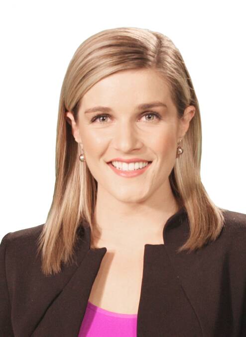 Prime7 News host Freya Cole, who has headed the bulletin since last year. 