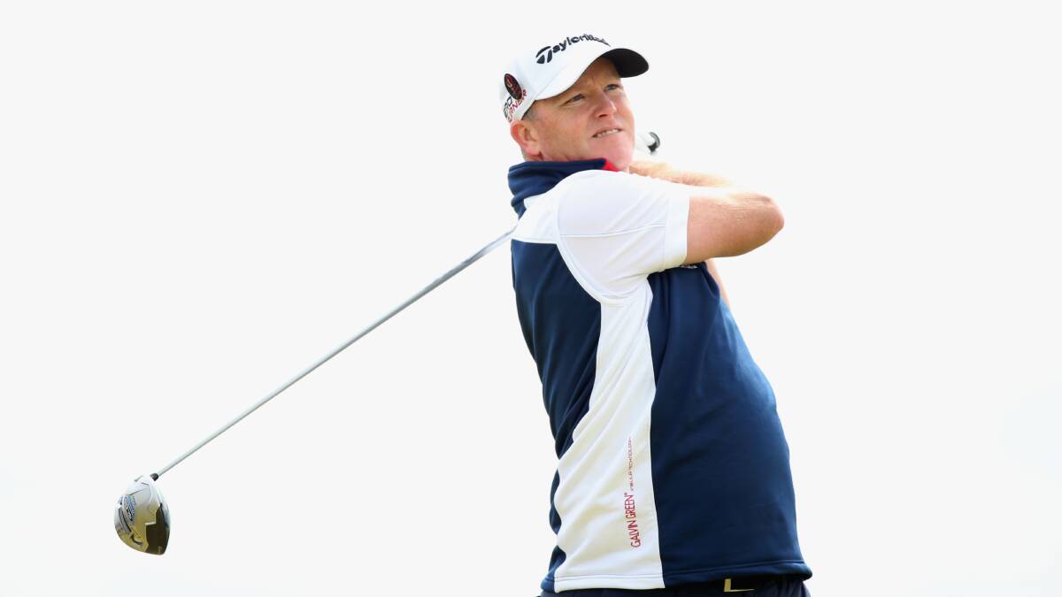 In the swing: Marcus Fraser is looking forward to a big end to the year with a top performance at the Australian Open.