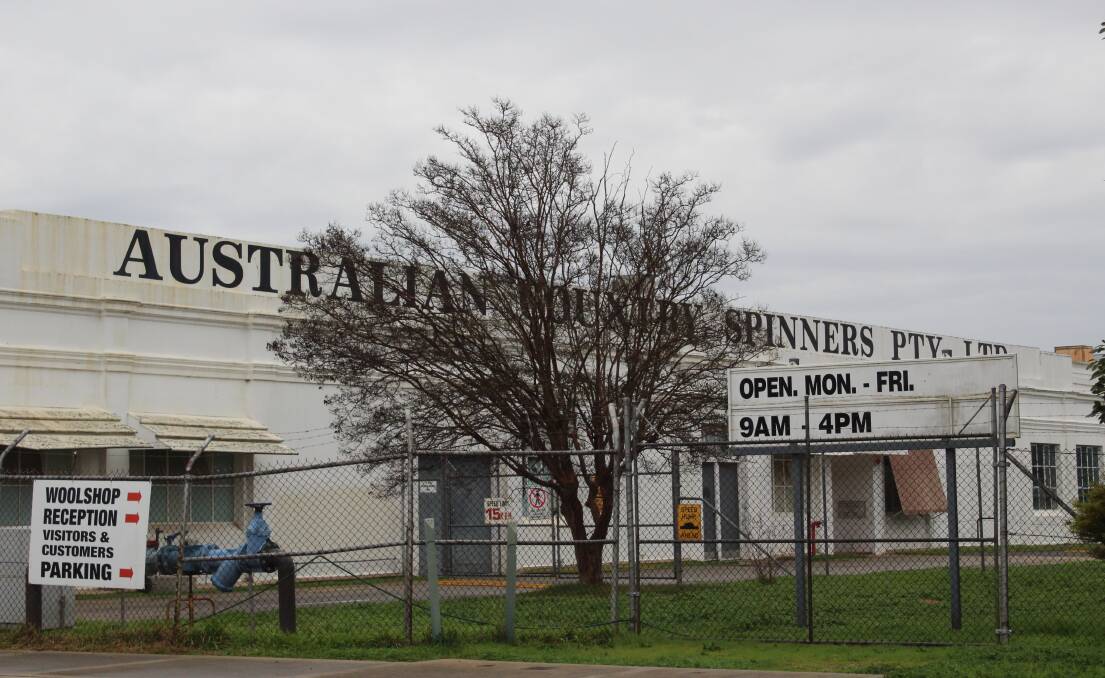 Uncertain future: The Australian Country Spinners factory, which is home to 81 employees, is being taken over by Bendigo Woollen Mills, which has 30 workers at its plant in the central Victorian city. Picture: WANGARATTA CHRONICLE