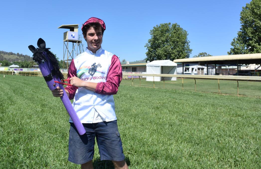 Ready to race: Jack O'Shea will be attempting to win the ovarian cancer charity race for the third time in Wodonga on Saturday.