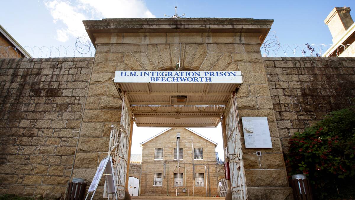 The Beechworth prison which housed Kelly Gang members during its long operation from 1864 to 2004.