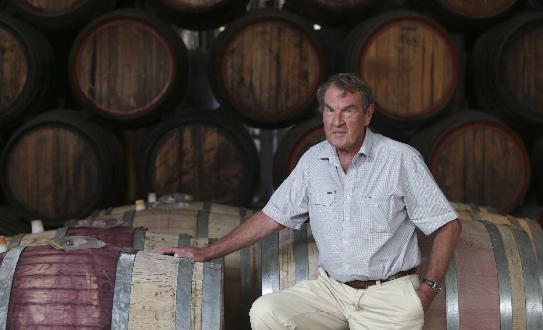 Excited: Winemakers Federation of Australia board member and Rutherglen vigneron Colin Campbell is buoyant about the prospects of a new government package for his industry.
