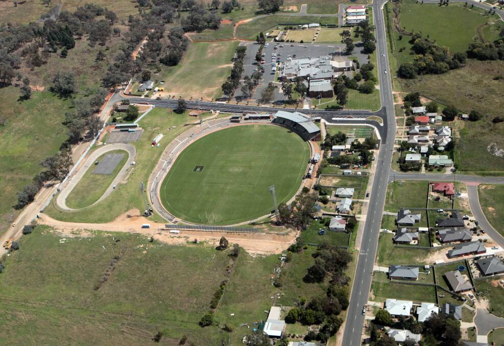 The Lavington Sports Ground which will undergo a $9.5 million upgrade that will result in improvements to the grandstand, change rooms and other facilities.