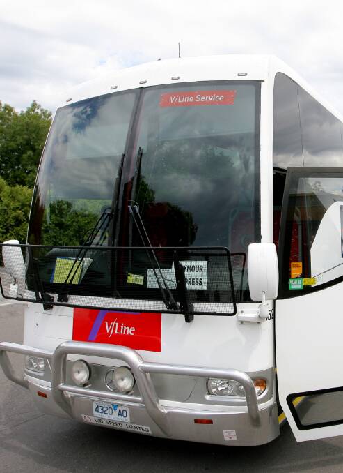 Costly: V/Line replacement buses are costing $300,000 per day.
