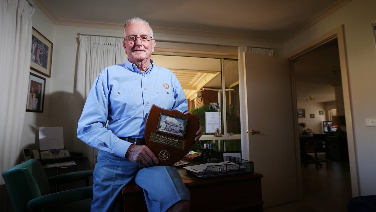 Well regarded: Arch McLeish has been remembered for his wide contribution to civic and commercial life in Albury.