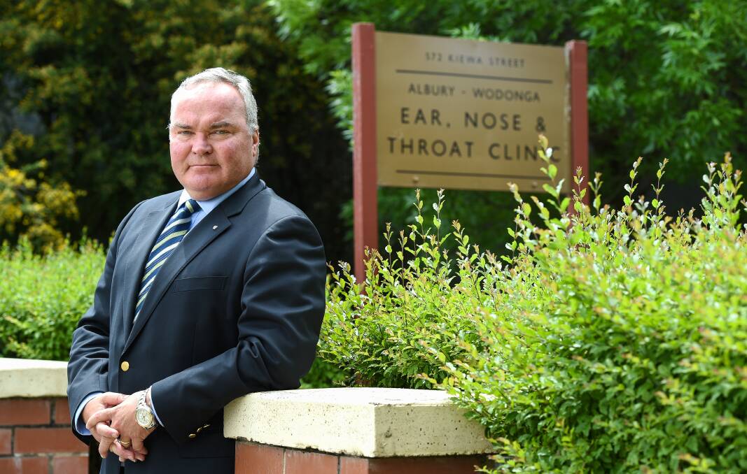 No more procedures: Ear, nose and throat specialist Roland von Marburg has decided to retire after being subject to ongoing complaints to medical authorties. Picture: MARK JESSER
