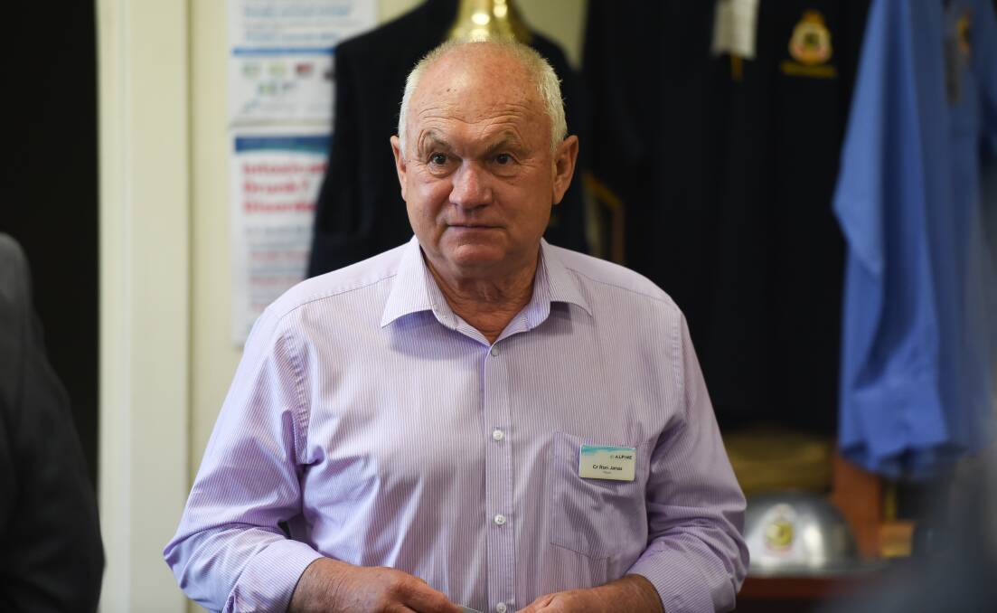 Dilemma: Former Alpine Shire mayor Ron Janas says he is left in a quandary over whether local government elections should be held in Victoria this year.