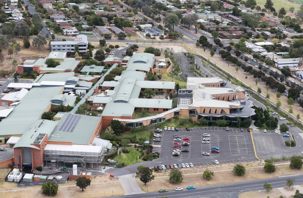Staying put: Albury hospital will remain in East Albury and not be moving to Thurgoona, the chief of Albury Wodonga Health says. 
