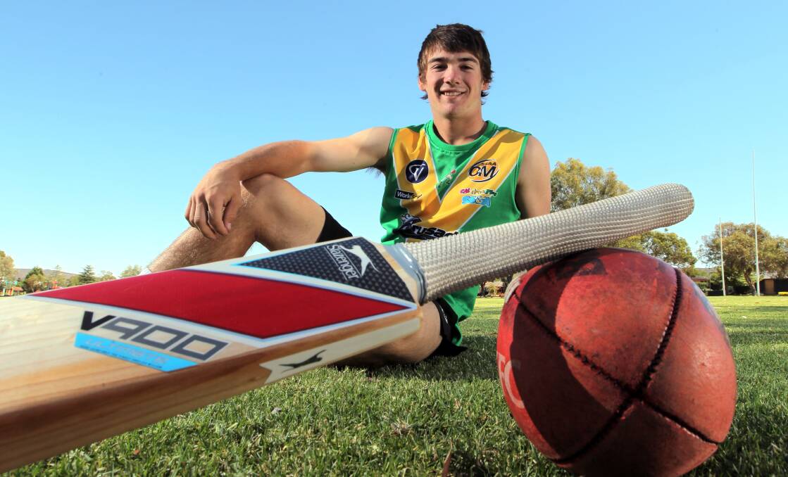 LOOK WHO'S BACK: Talented sportsman Ben Fulford is returning to North Albury after a successful stint at Queanbeyan.