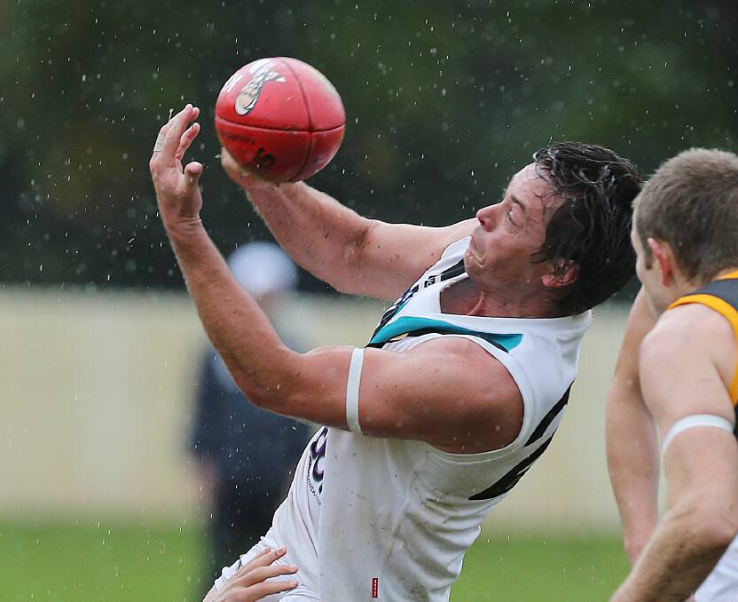 ON THE MEND: Lavington veteran Kade Stevens is out of hospital but won't be playing in Saturday's big match with Albury because of a serious neck injury.