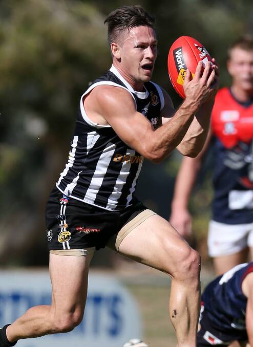 MILESTONE: Star Magpie Jamie Allan plays his 100th for the club on Saturday.
