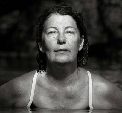 Annette Baker's portrait will be exhibited at Canberra’s National Portrait Gallery from Saturday to June 18. Photo: Natalie Ord.